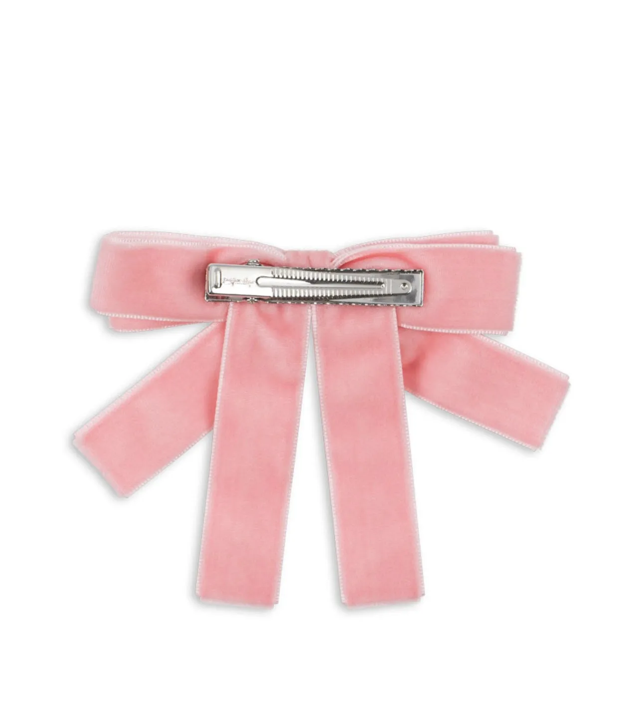2 PACK VELVET DOUBLE BOW HAIR CLIPS