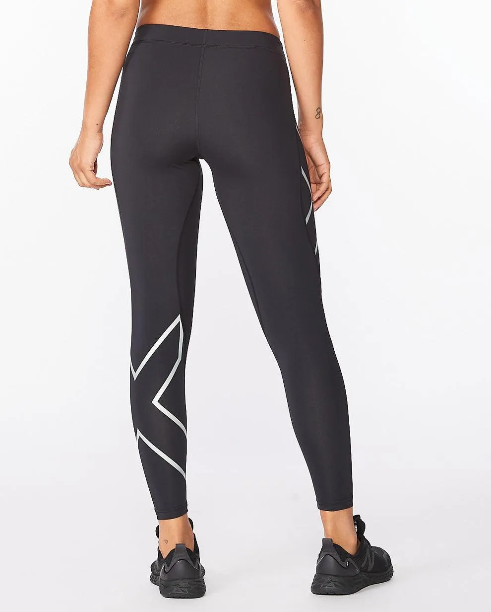 2XU Core Women's Compression Tights (Black/Silver)