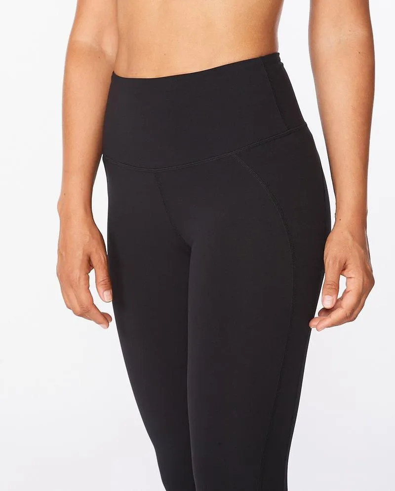 2XU Fitness Hi-Rise Women's Compression Tights (Black/Black)