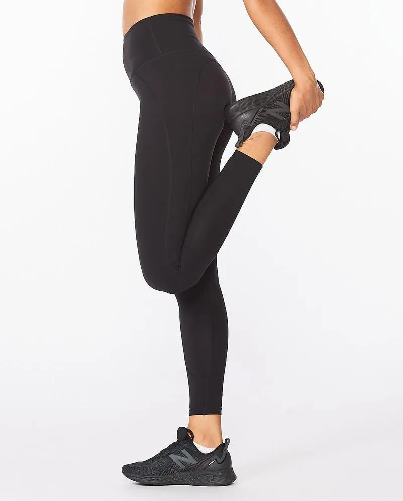2XU Fitness Hi-Rise Women's Compression Tights (Black/Black)