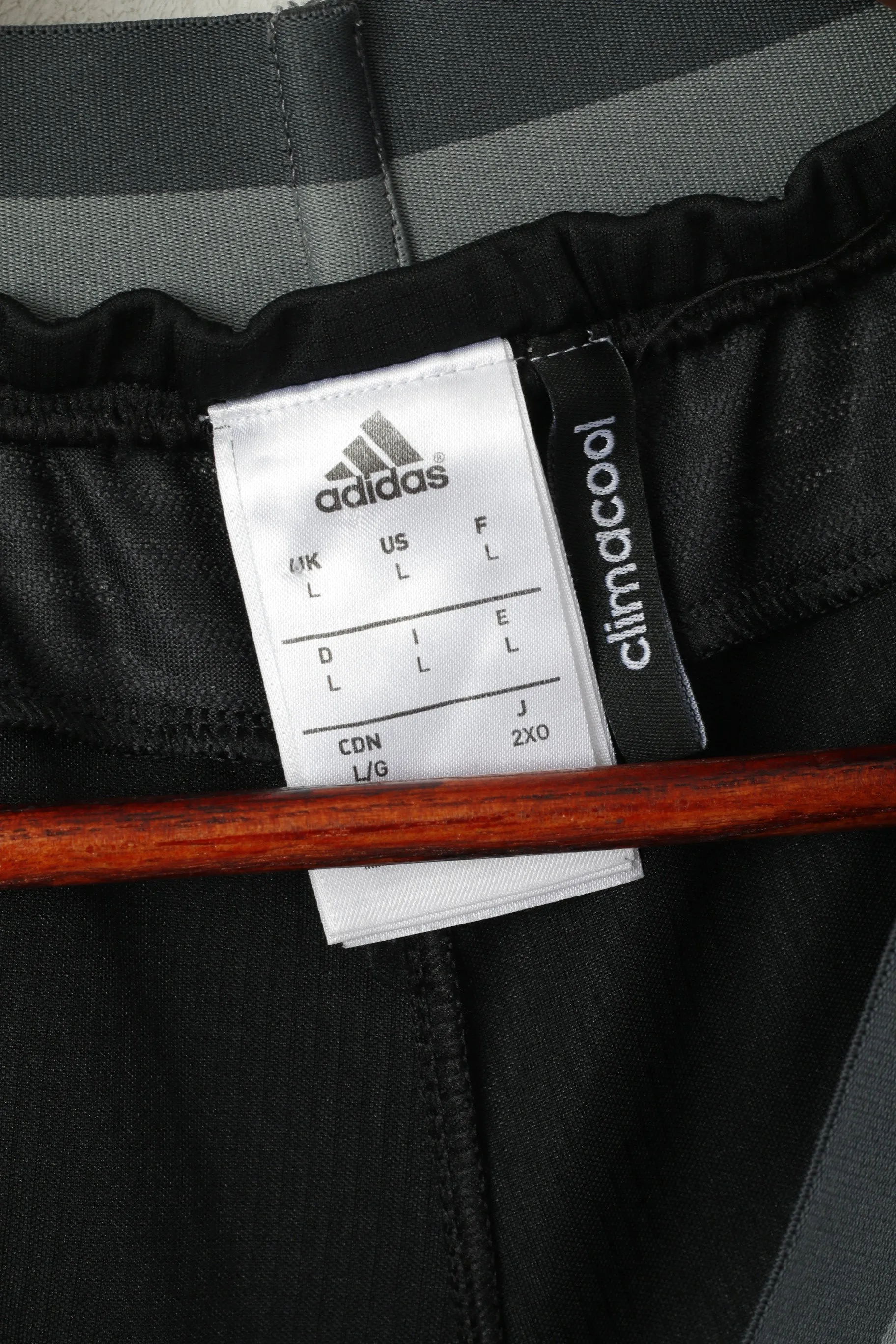 Adidas Men L Shorts Black Thin Sportswear Training Adizero Climacool Transparent