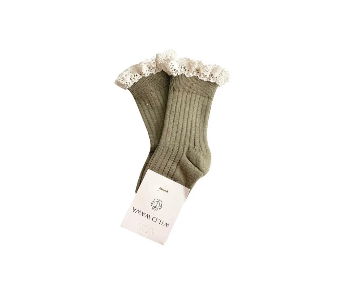 Ankle Lace Socks