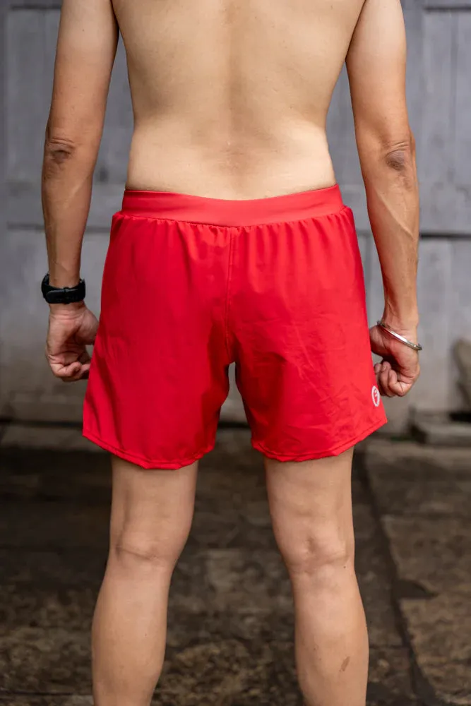 Apace 5 inch Men's Running Shorts (Fire)