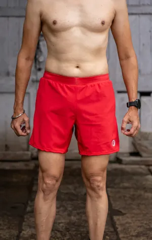Apace 5 inch Men's Running Shorts (Fire)