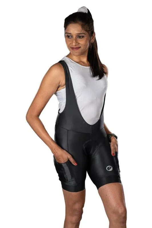 Apace Explore Women's Cycling Bibshorts (Black)