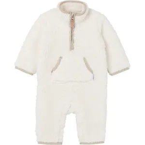 Baby Neutral Ivory Sherpa Romper Gerber Childrenswea