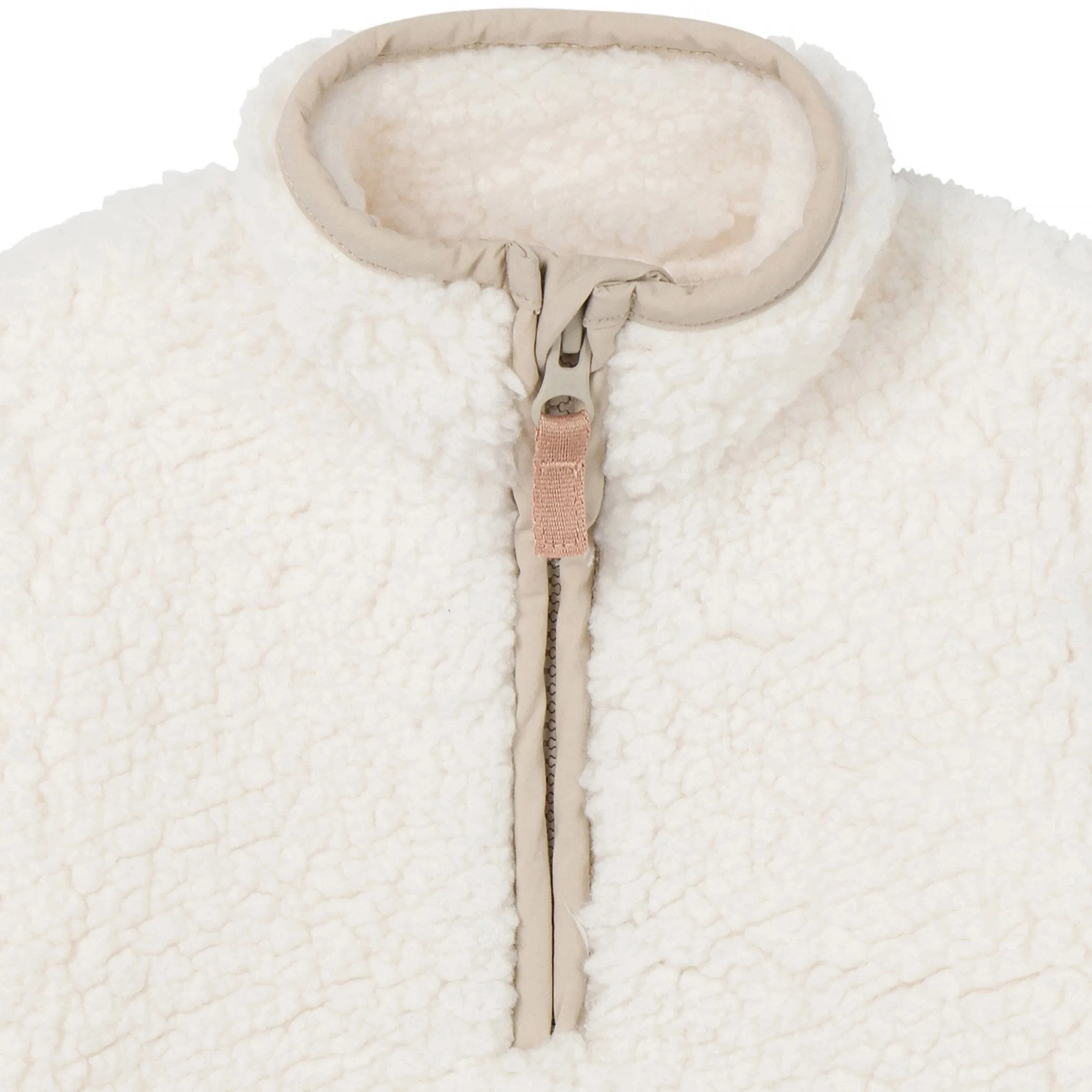 Baby Neutral Ivory Sherpa Romper Gerber Childrenswea