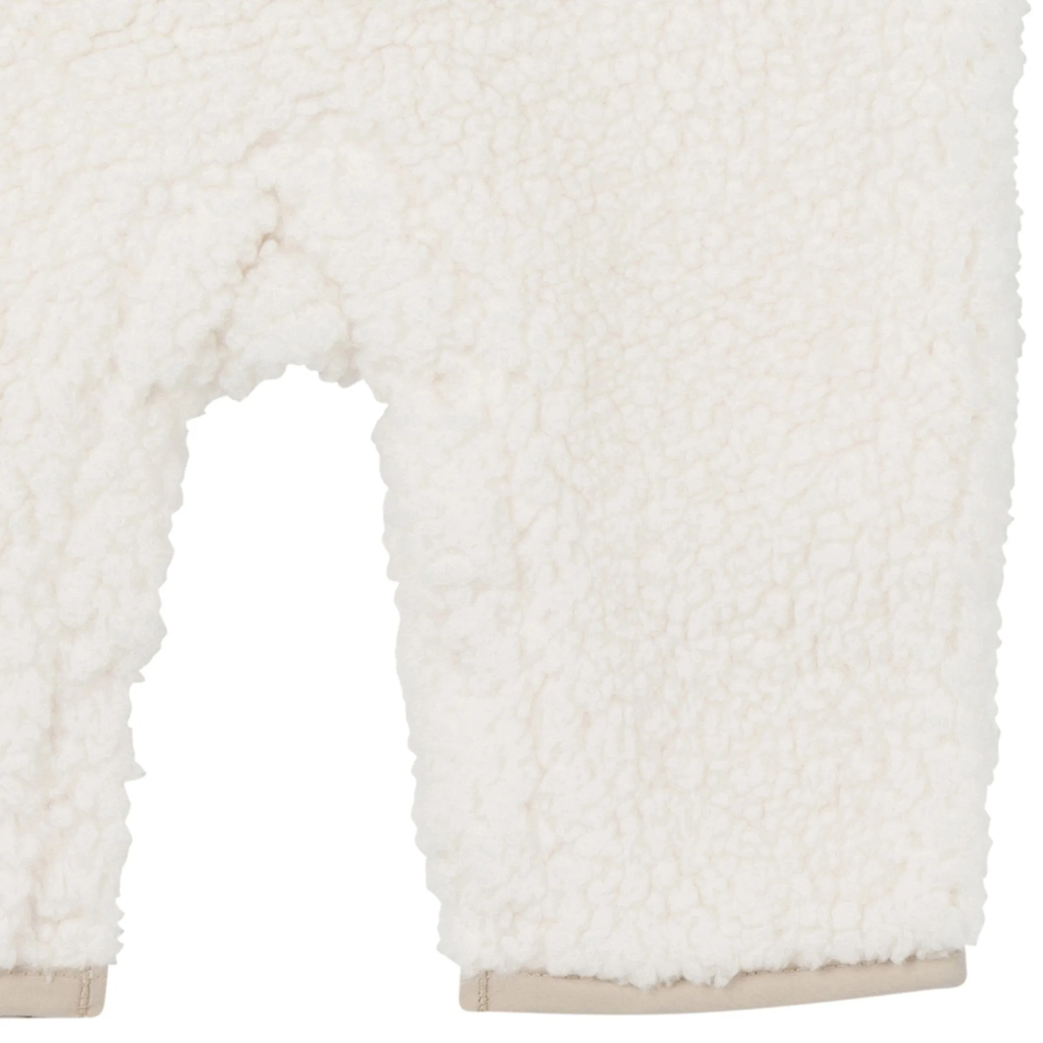 Baby Neutral Ivory Sherpa Romper Gerber Childrenswea
