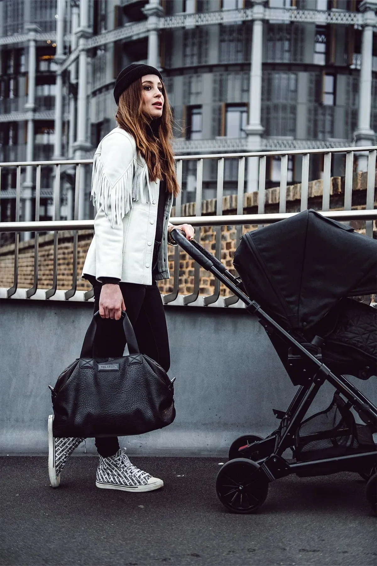 Baby Raf Changing Holdall in Black (41cm)
