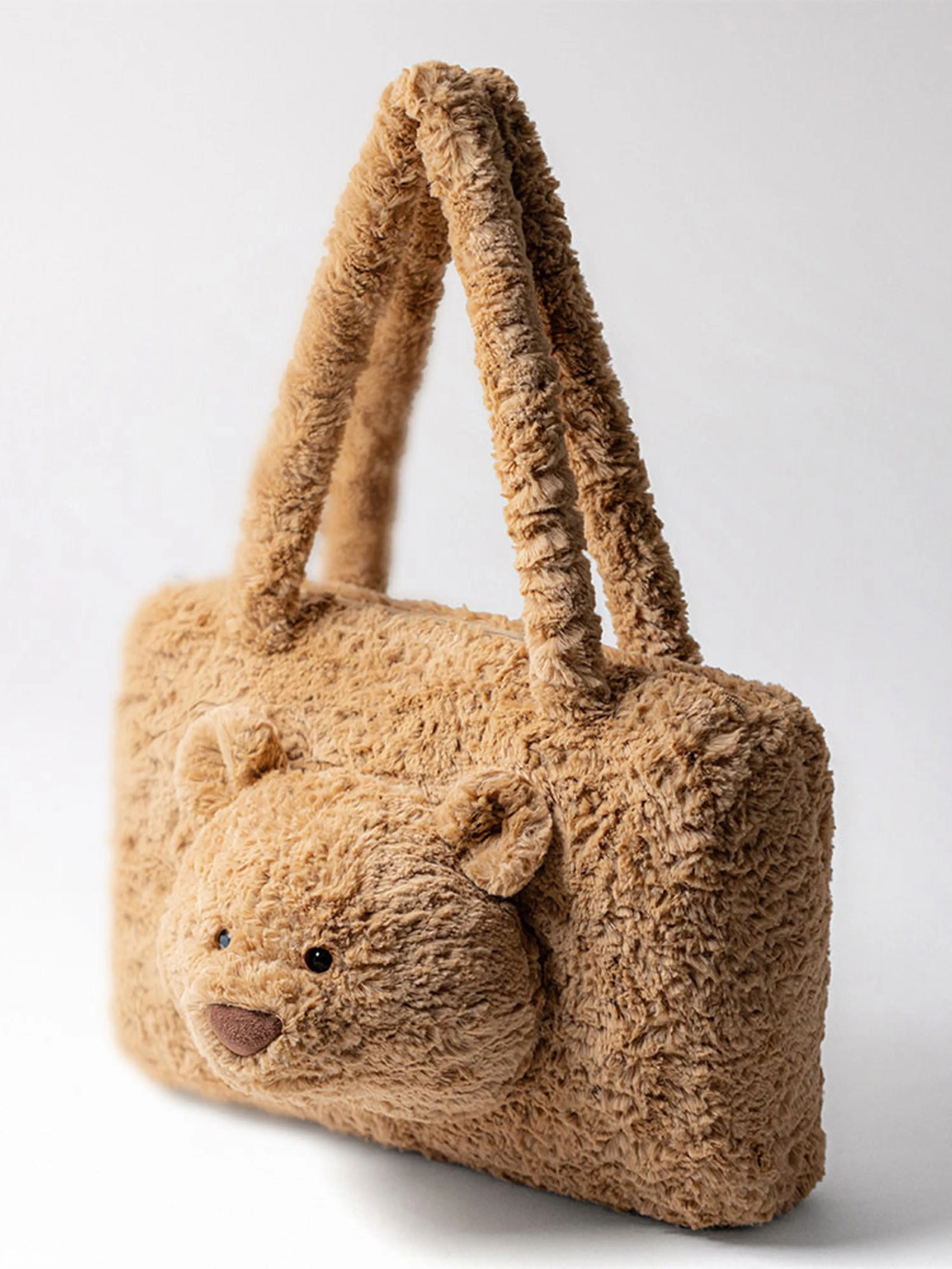 Bartholomew Bear Tote Bag in Beige (36cm)
