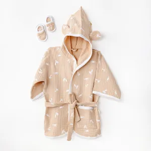 Beige Island Smile Bathrobe