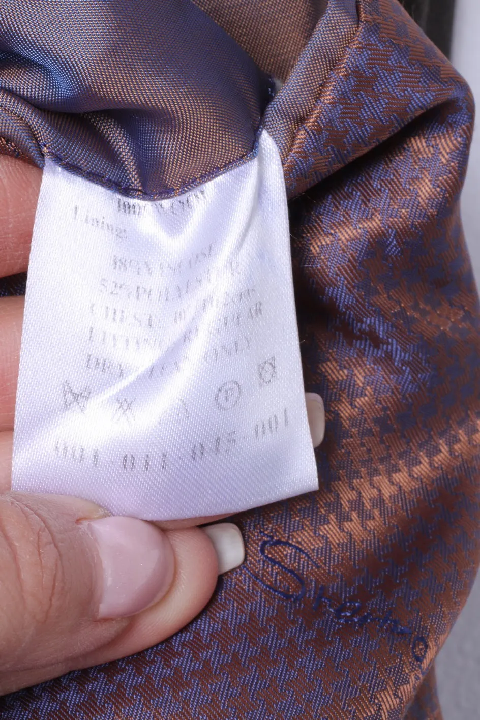 Ben Sherman Men 40 102cm Blazer Brown 100% Wool Single Breasted Classic Jacket