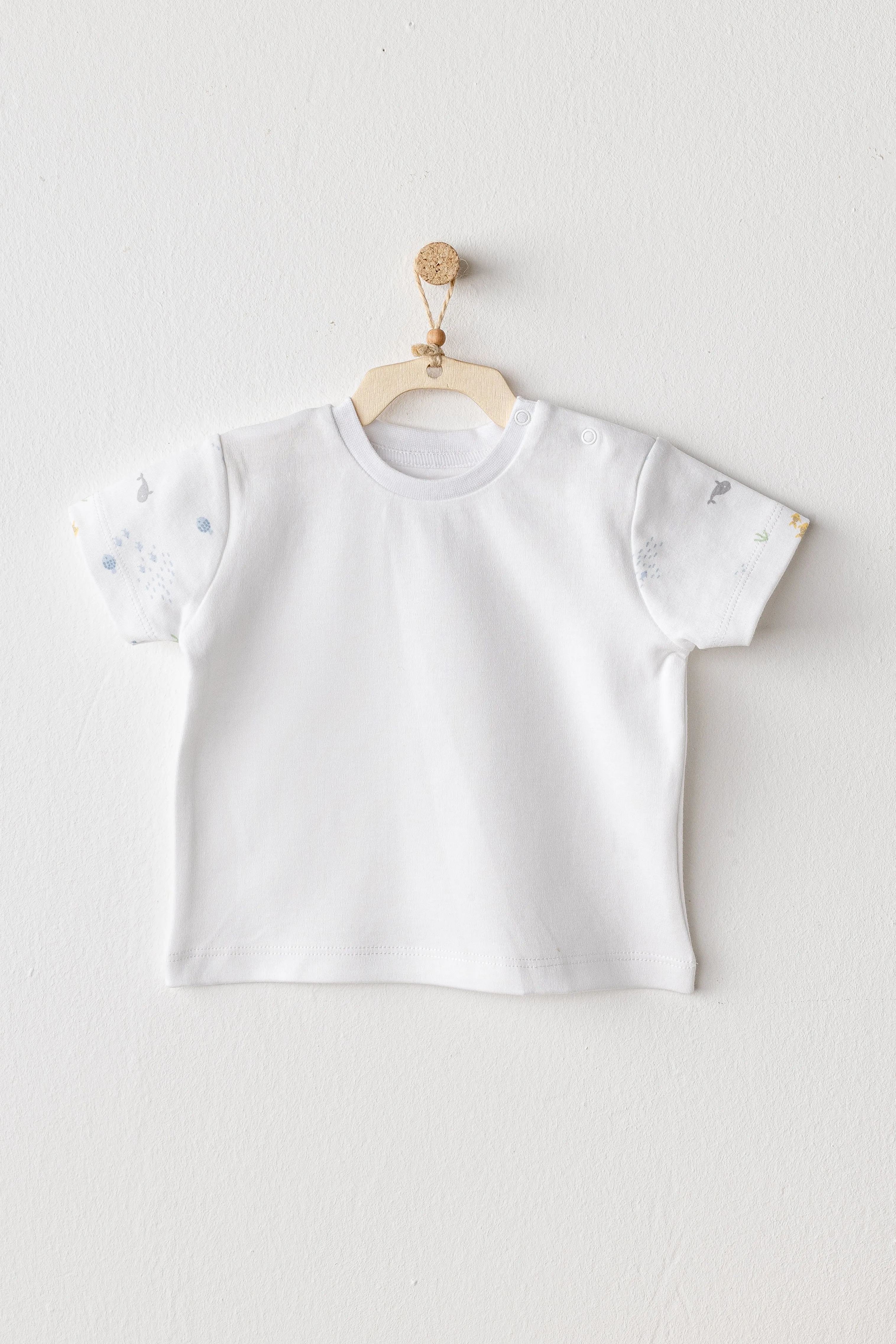 Blue Ocean Muslin Jumpsuit Set