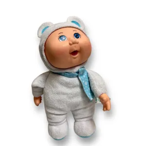 Cabbage Patch Cuties White Teddy Bear 9" CPK Baby Doll