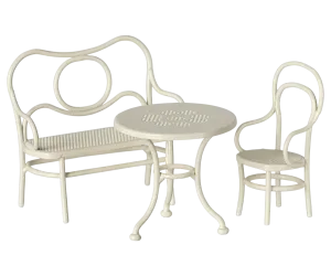 Café set, Mouse, Small - Off white