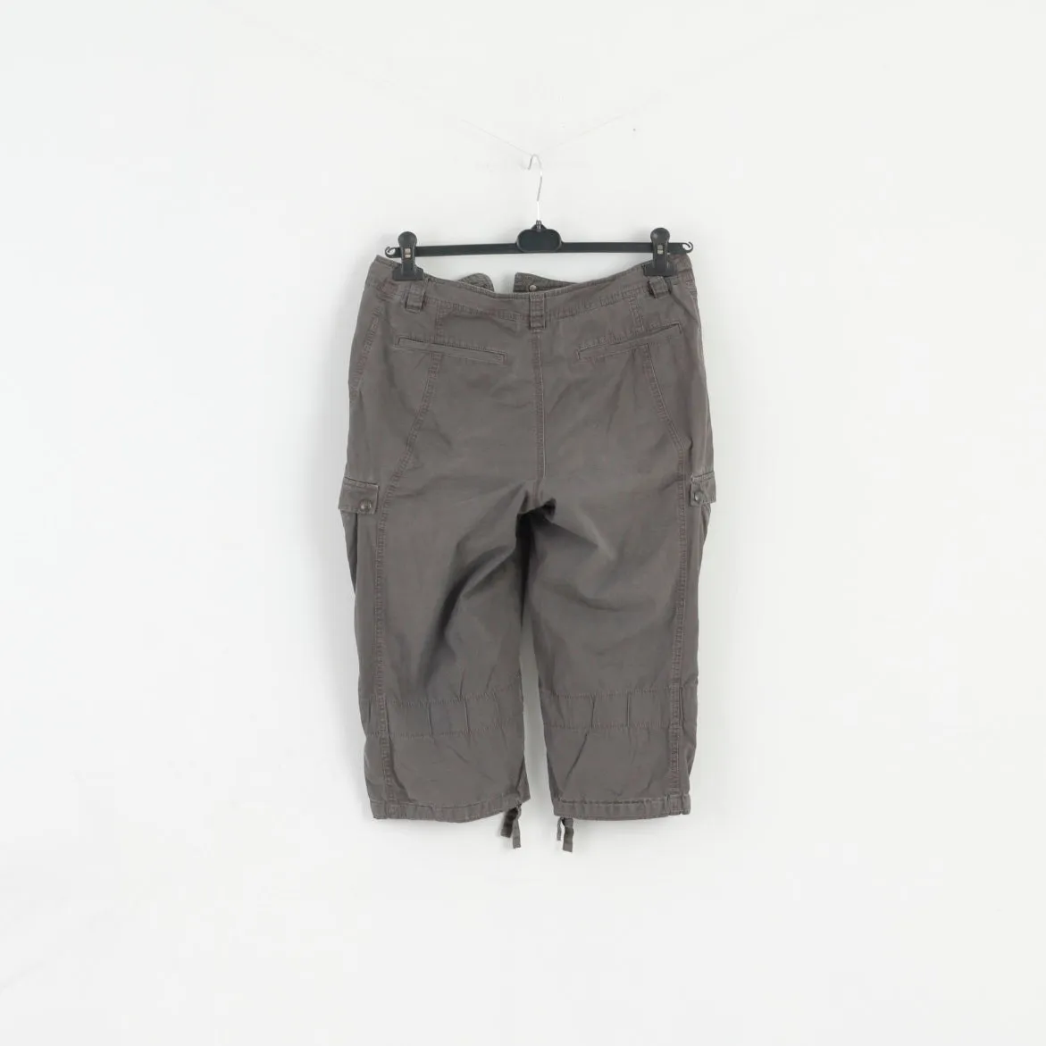 Calvin Klein Men 29 Shorts Grey Combat Capri Cotton Classic Bermuda