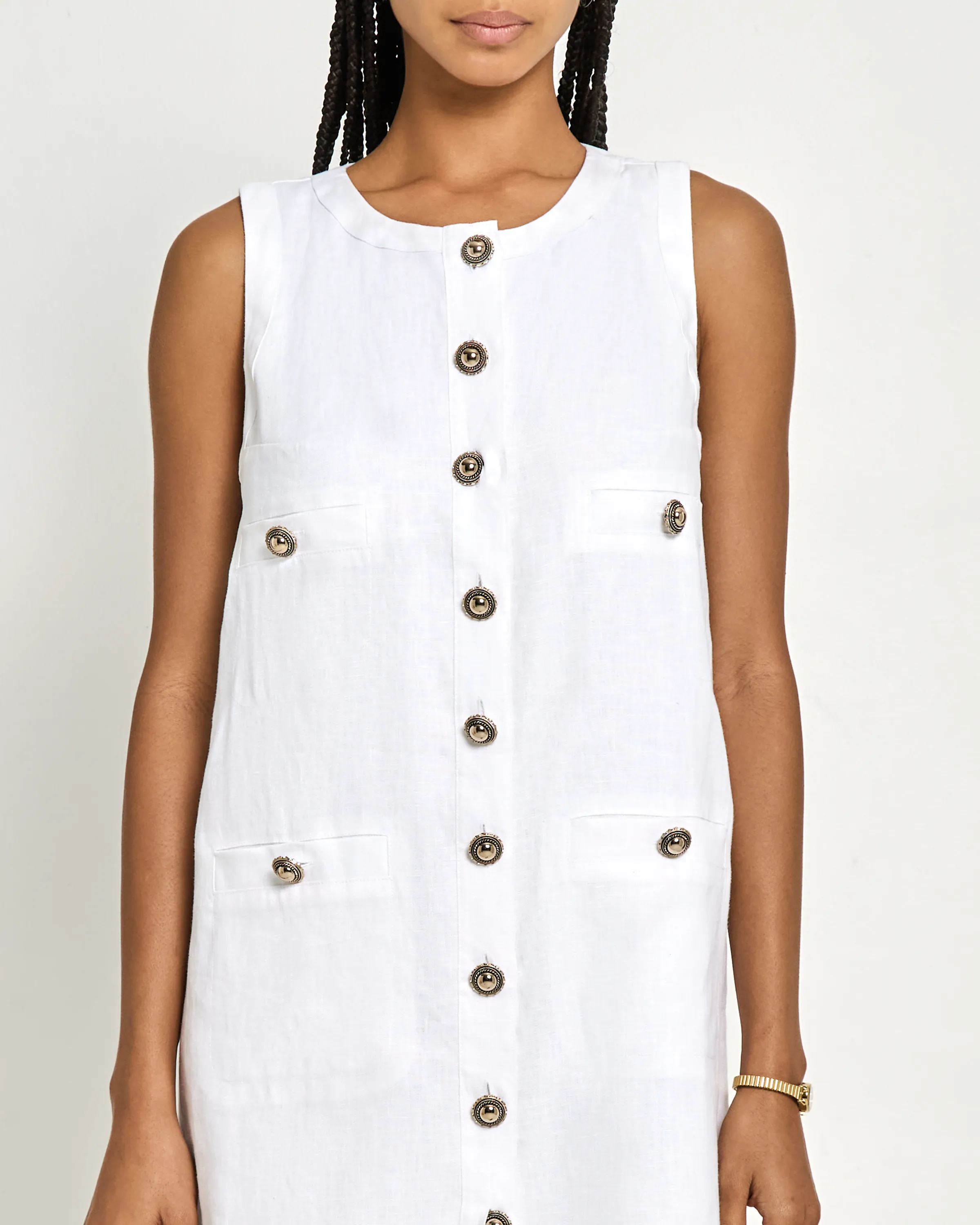 Celine Linen Dress