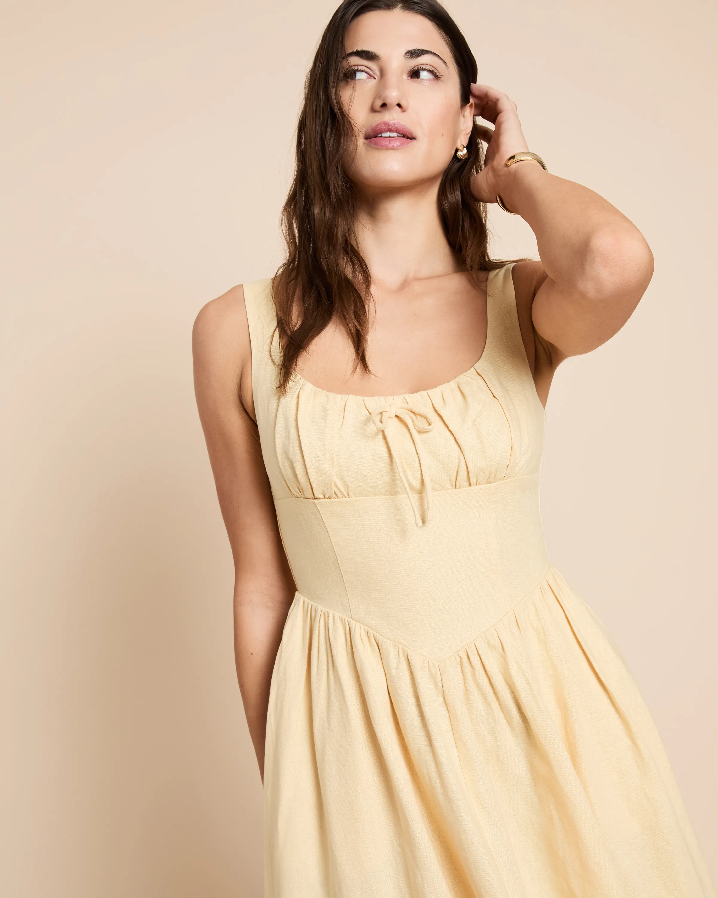 Chiara Linen Dress