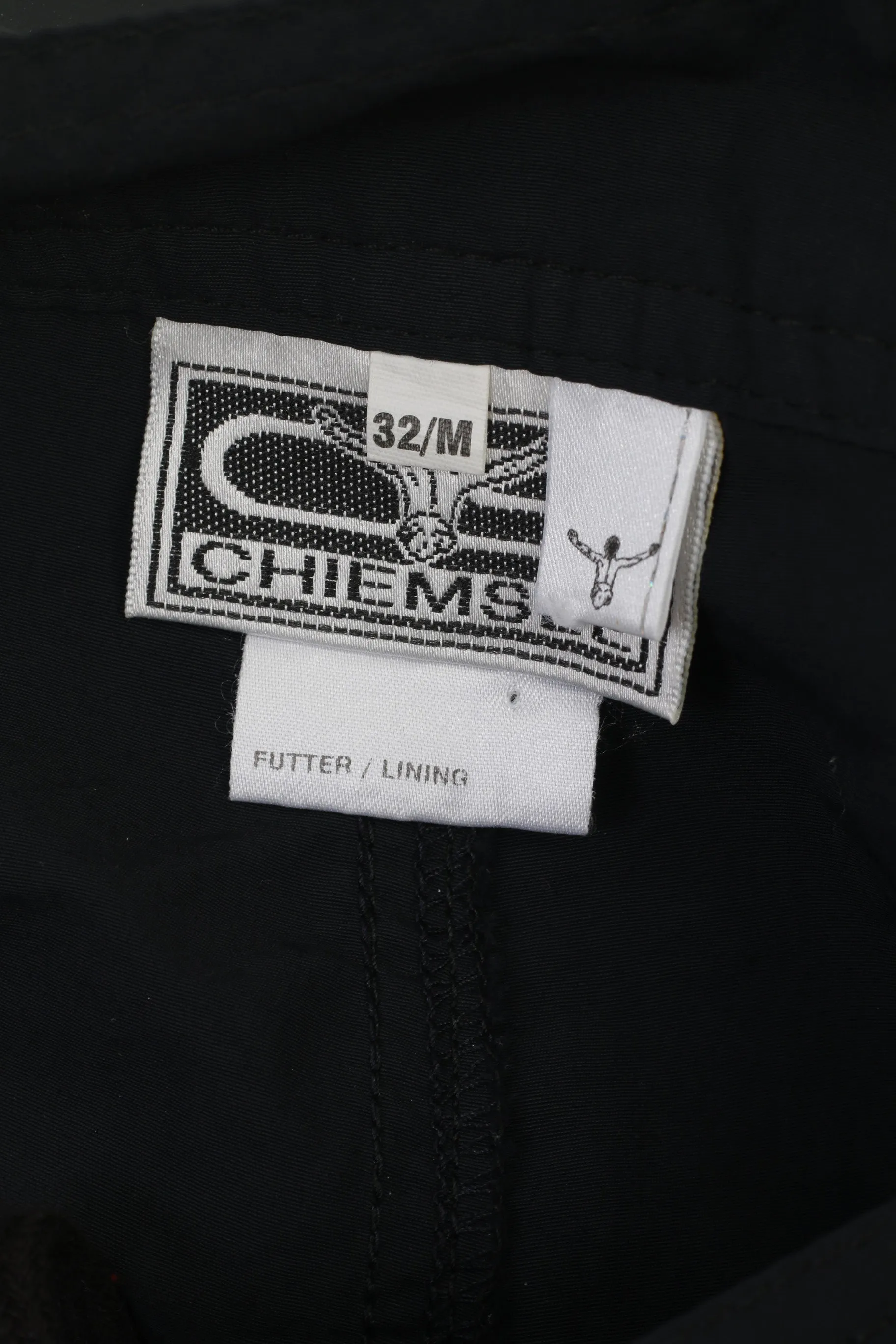 Chiemsee Men 32 M Shorts Black Nylon Waterproof Beach Summer Bermuda