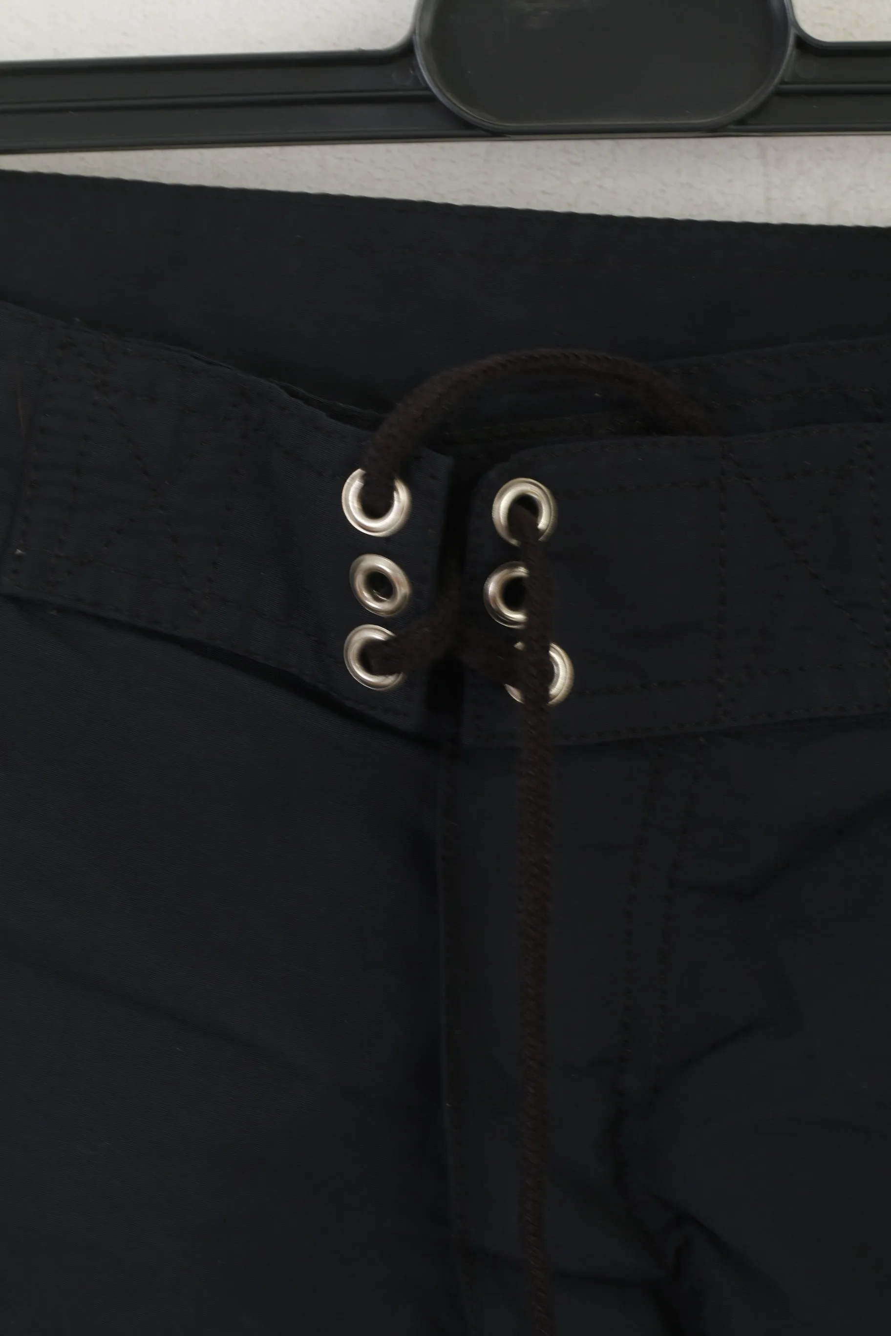 Chiemsee Men 32 M Shorts Black Nylon Waterproof Beach Summer Bermuda