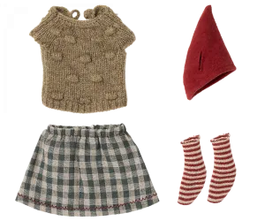 Christmas Clothes, Medium Mouse - Girl