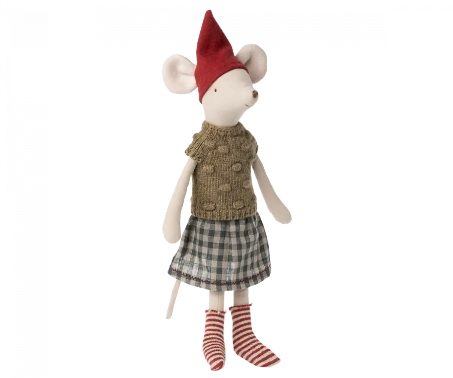 Christmas Clothes, Medium Mouse - Girl