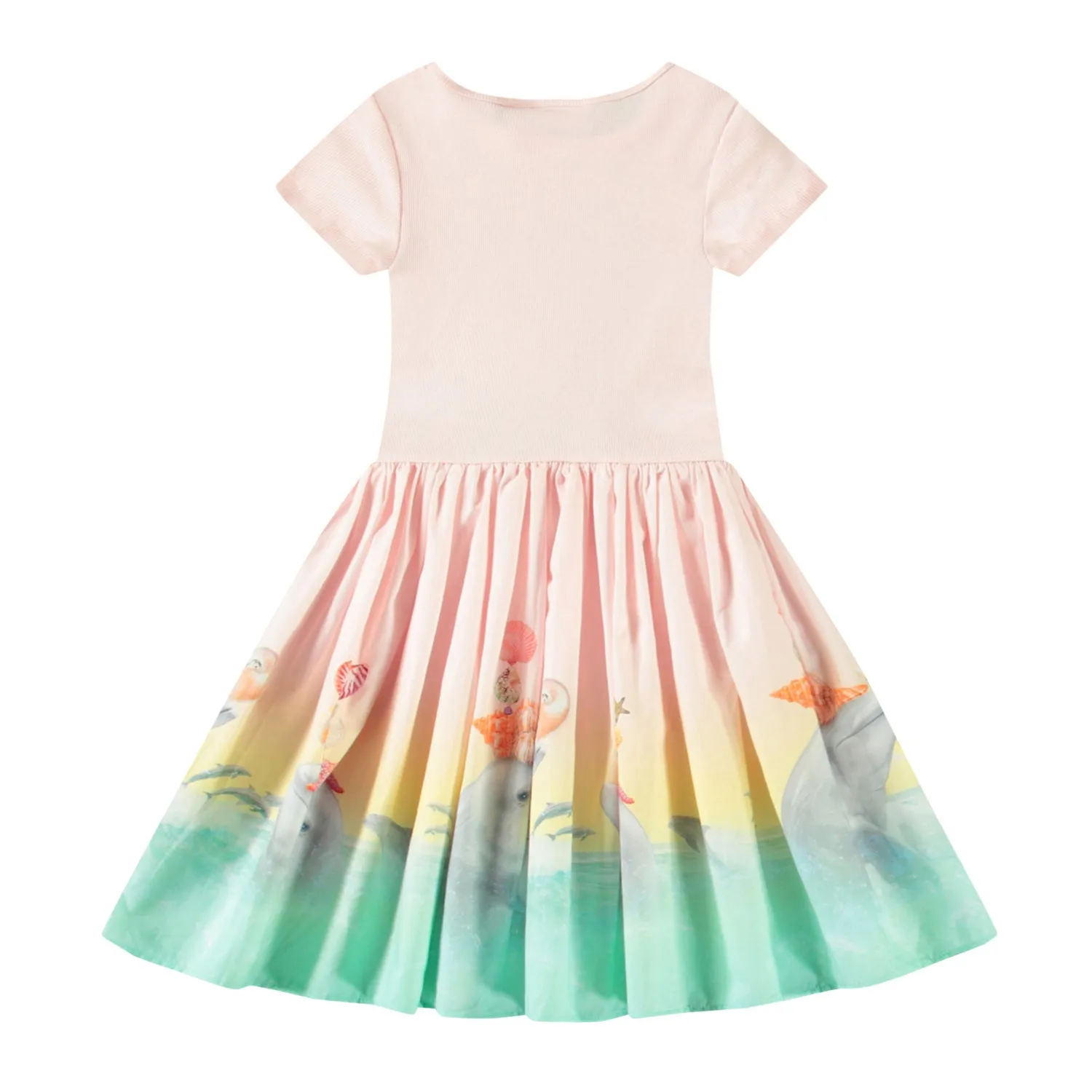 Cissa Wave Jumping Graphic Dress