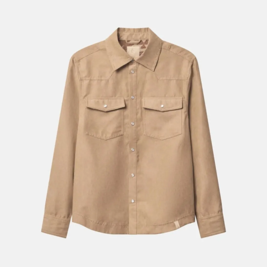 Colours & Sons Vegan Suede Overshirt for Men - 2 Colours
