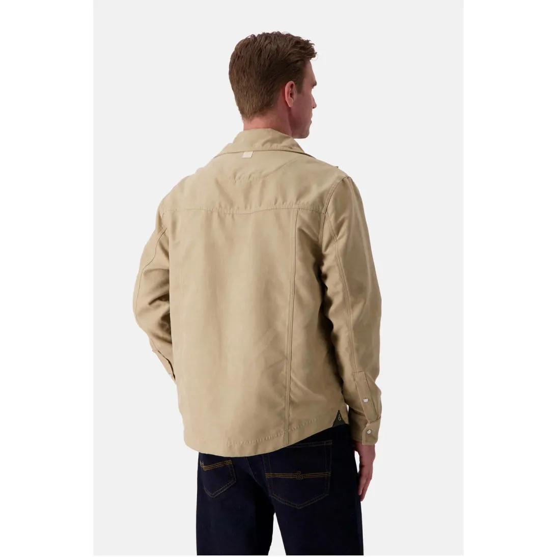 Colours & Sons Vegan Suede Overshirt for Men - 2 Colours