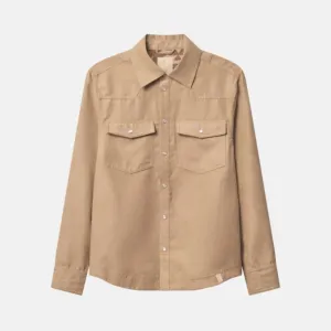 Colours & Sons Vegan Suede Overshirt for Men - 2 Colours