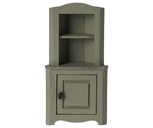 Corner Cabinet, Mouse - Light Green