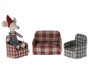 Couch, Mouse Red Check