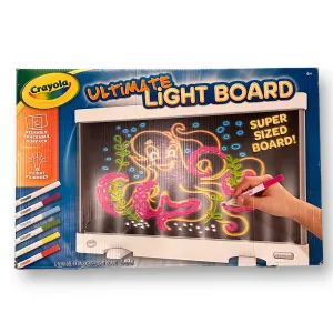 Crayola Ultimate Light Board with 10 Imagine Ink Color! Markers