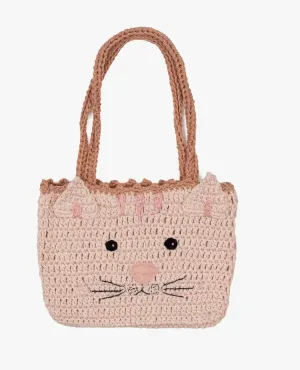 Crochet Kitty Purse - Pink