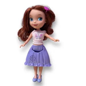 Disney Junior Sofia the 1st Talking Doll with Lighted Amulet Necklace