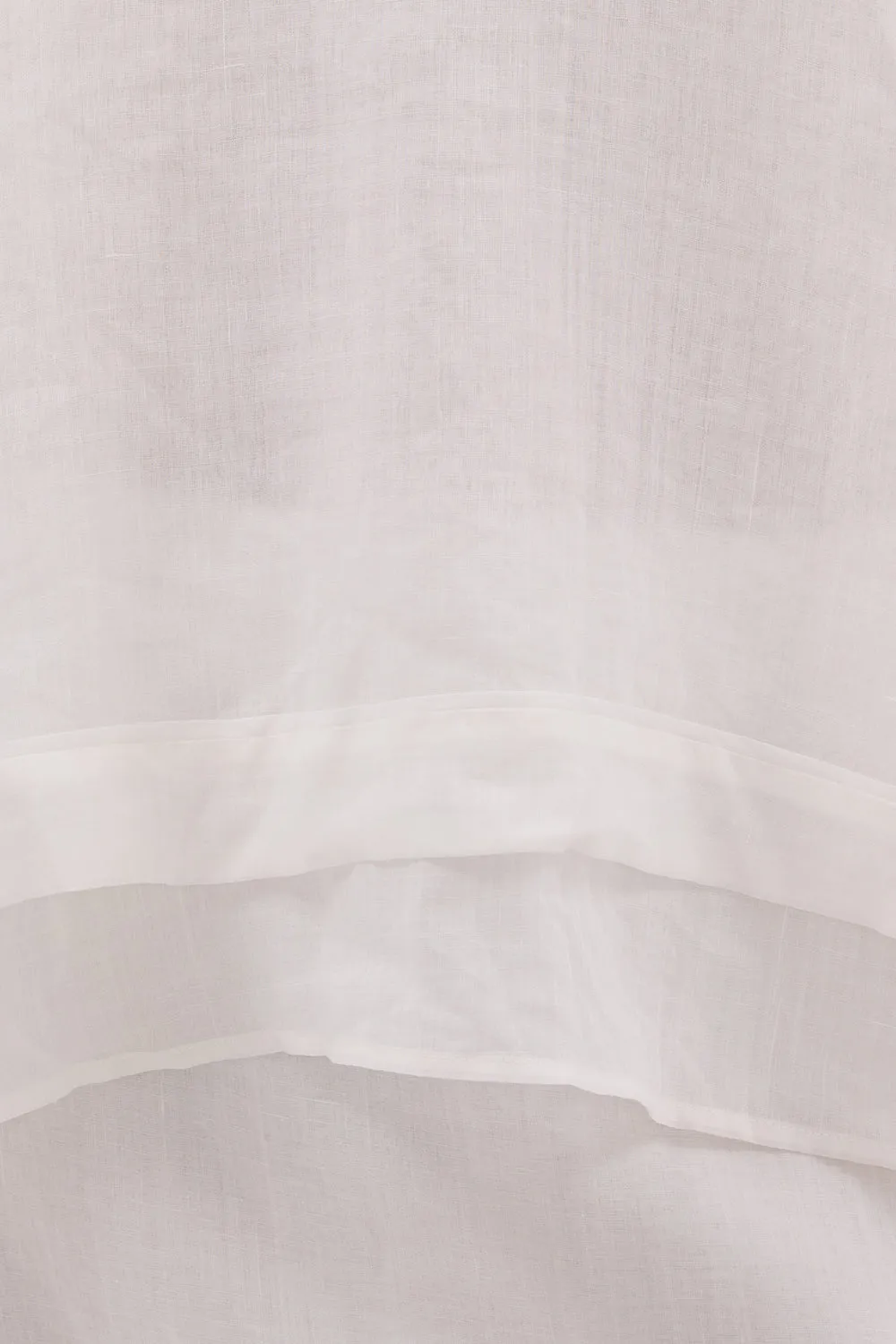 Dissh CARMEL WHITE RAMIE HALTER TOP
