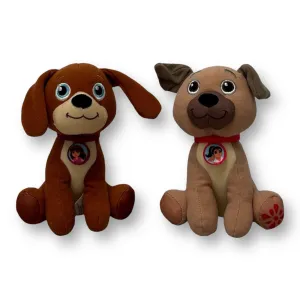 Dora The Explorer and Friends Perrito & Digger Dog Plush, 6"
