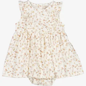 Dress Suit Sofia | Baby - flower poppy Wheat