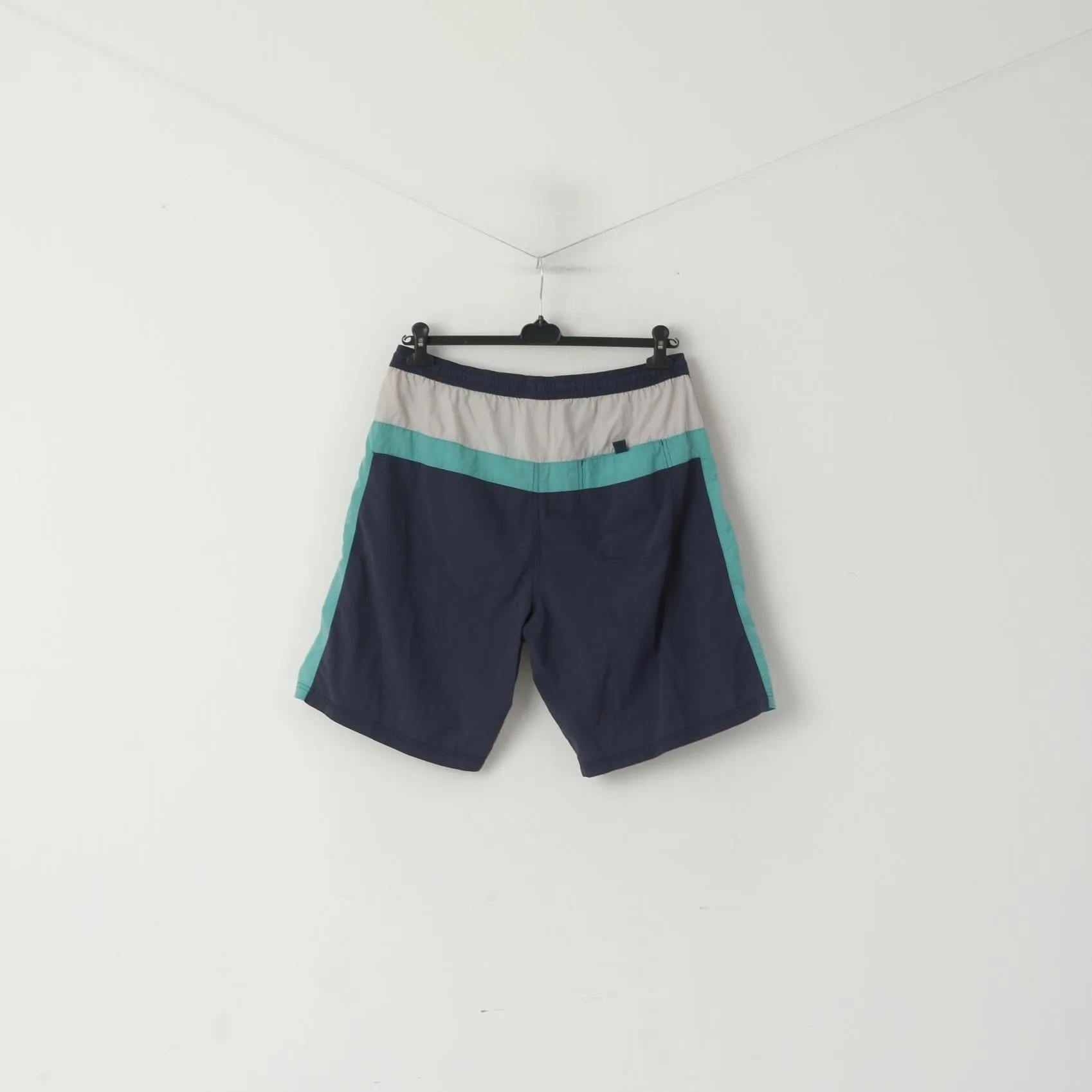 Enrico Rosi Men 56 XL Shorts Blue Swimwear Mesh Lined Summer Freestyle