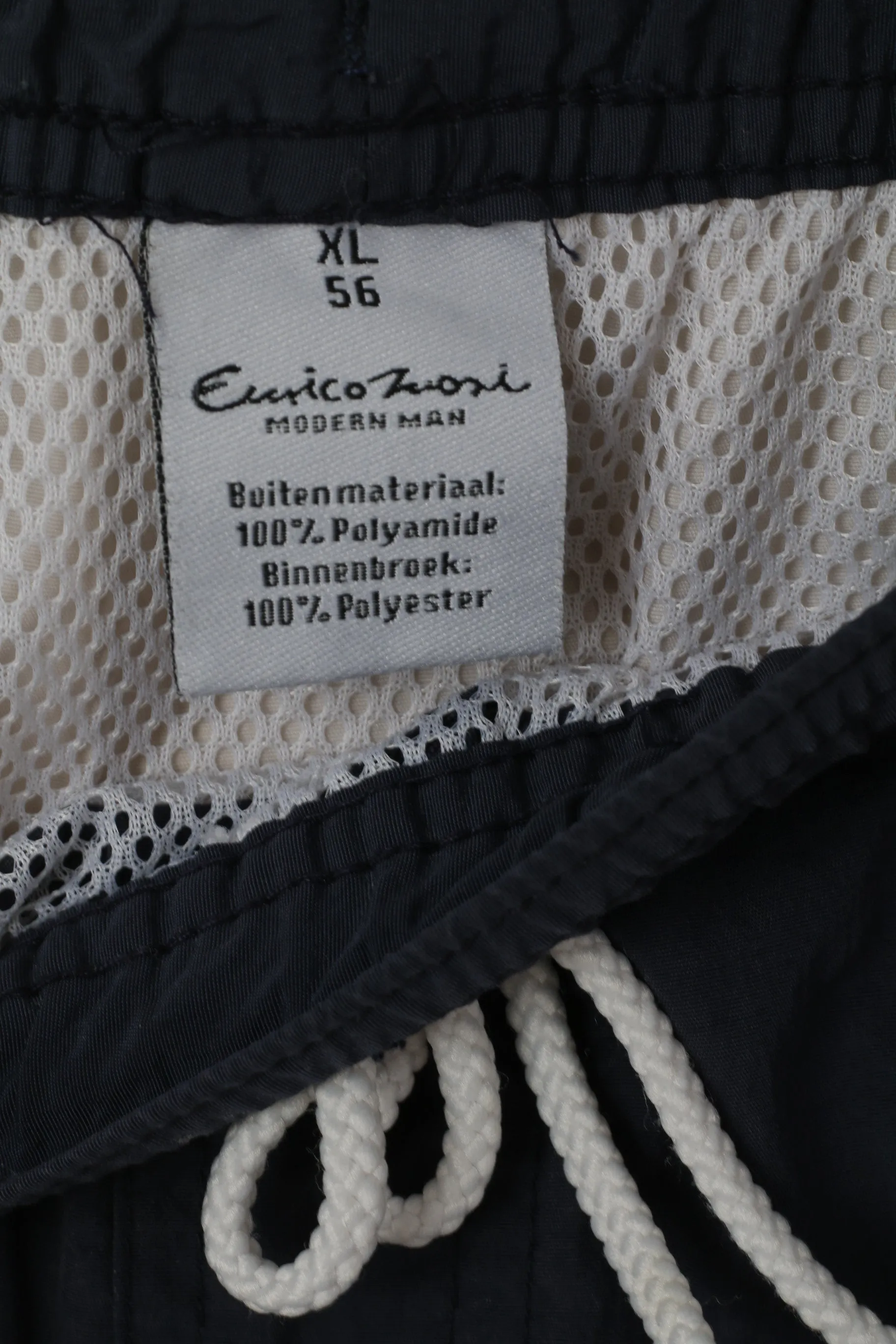 Enrico Rosi Men 56 XL Shorts Blue Swimwear Mesh Lined Summer Freestyle