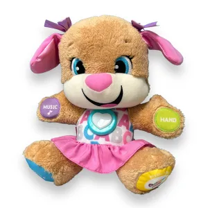 Fisher-Price Laugh & Learn Interactive Pink Puppy Learning Toy