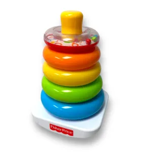 Fisher-Price Rock-A-Stack Rainbow Stacking Rings