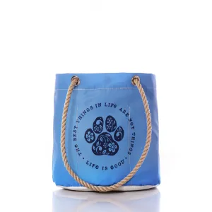 Floral Paw Print Sea Bags Essential Hand Bag Life is Good