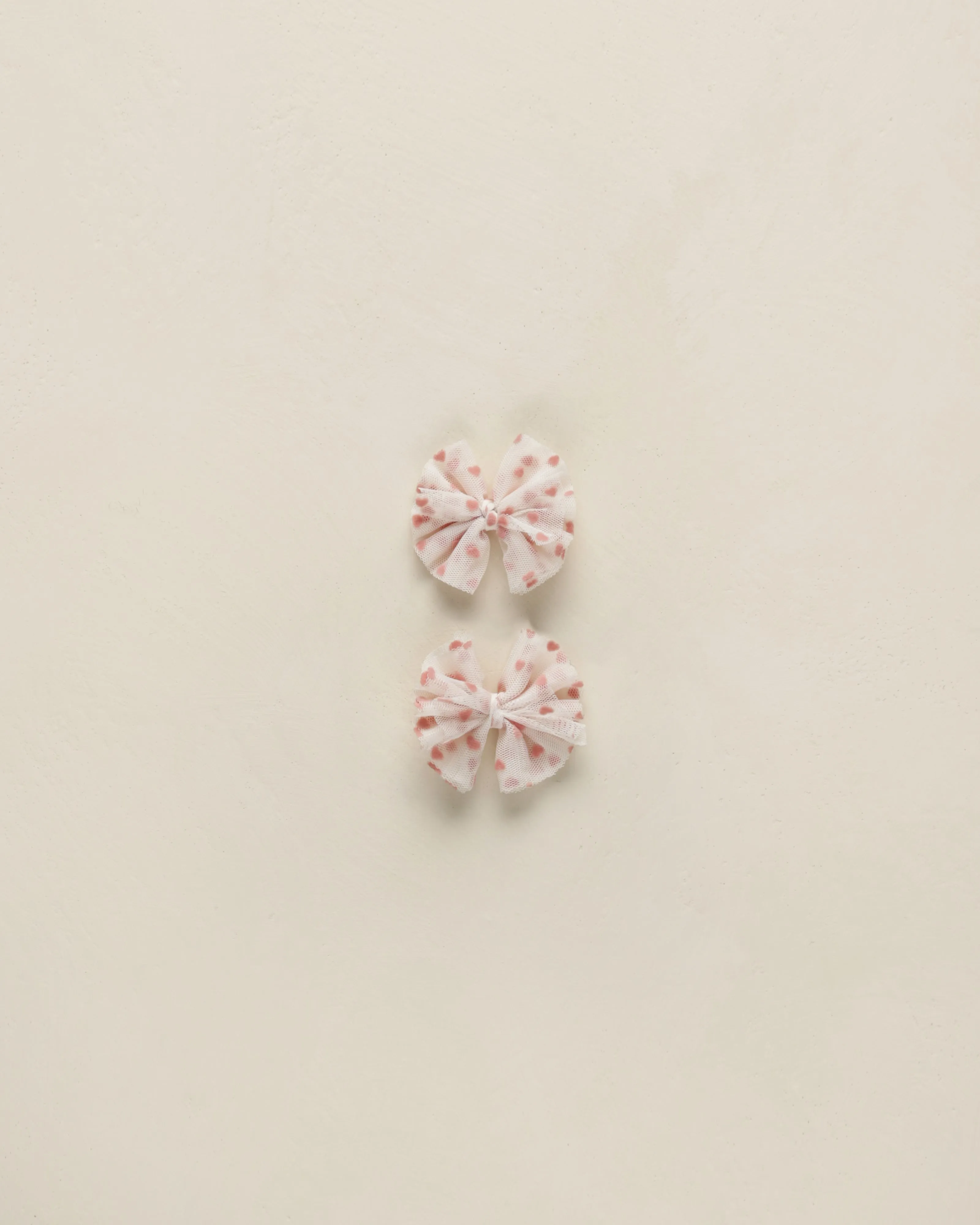 Flutter Tulle Clips || Hearts