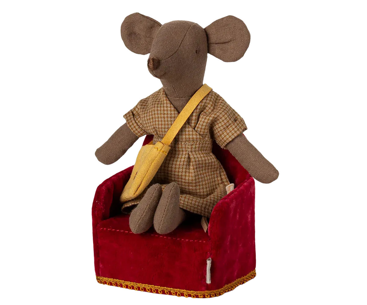 Folding chair, Mouse - Red