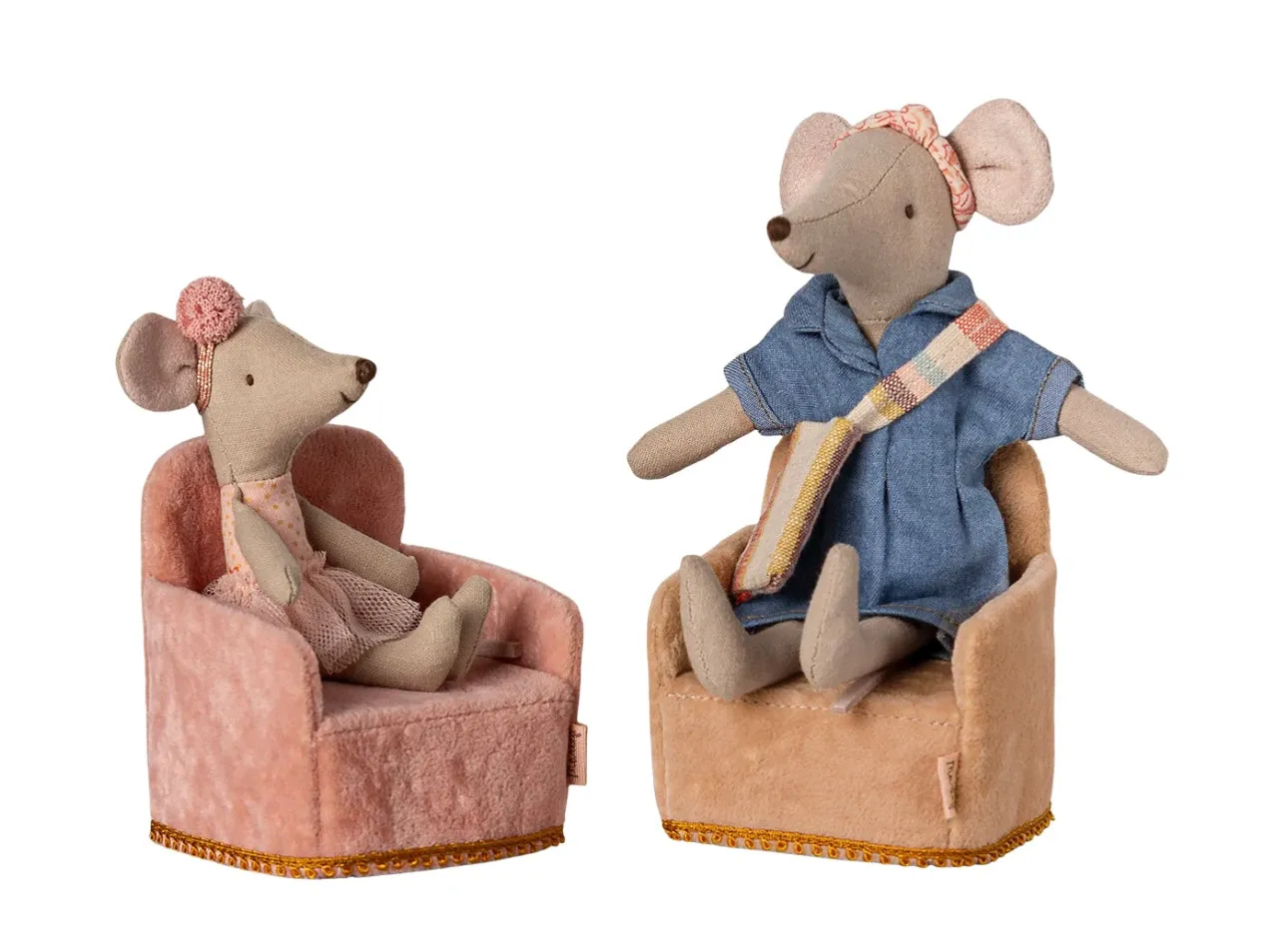 Folding chair, Mouse - Rose