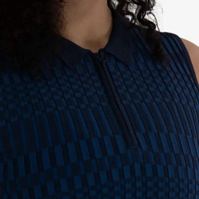 Foray Golf Knit S/L Polo - Navy