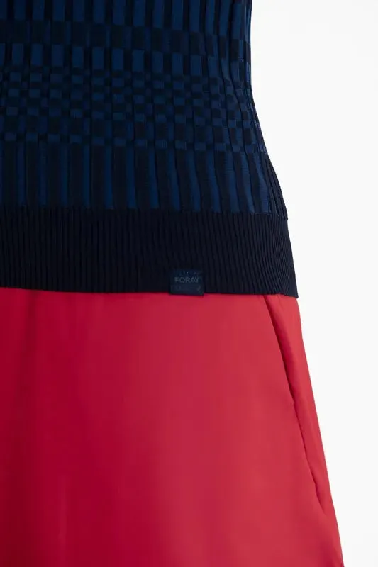 Foray Golf Knit S/L Polo - Navy