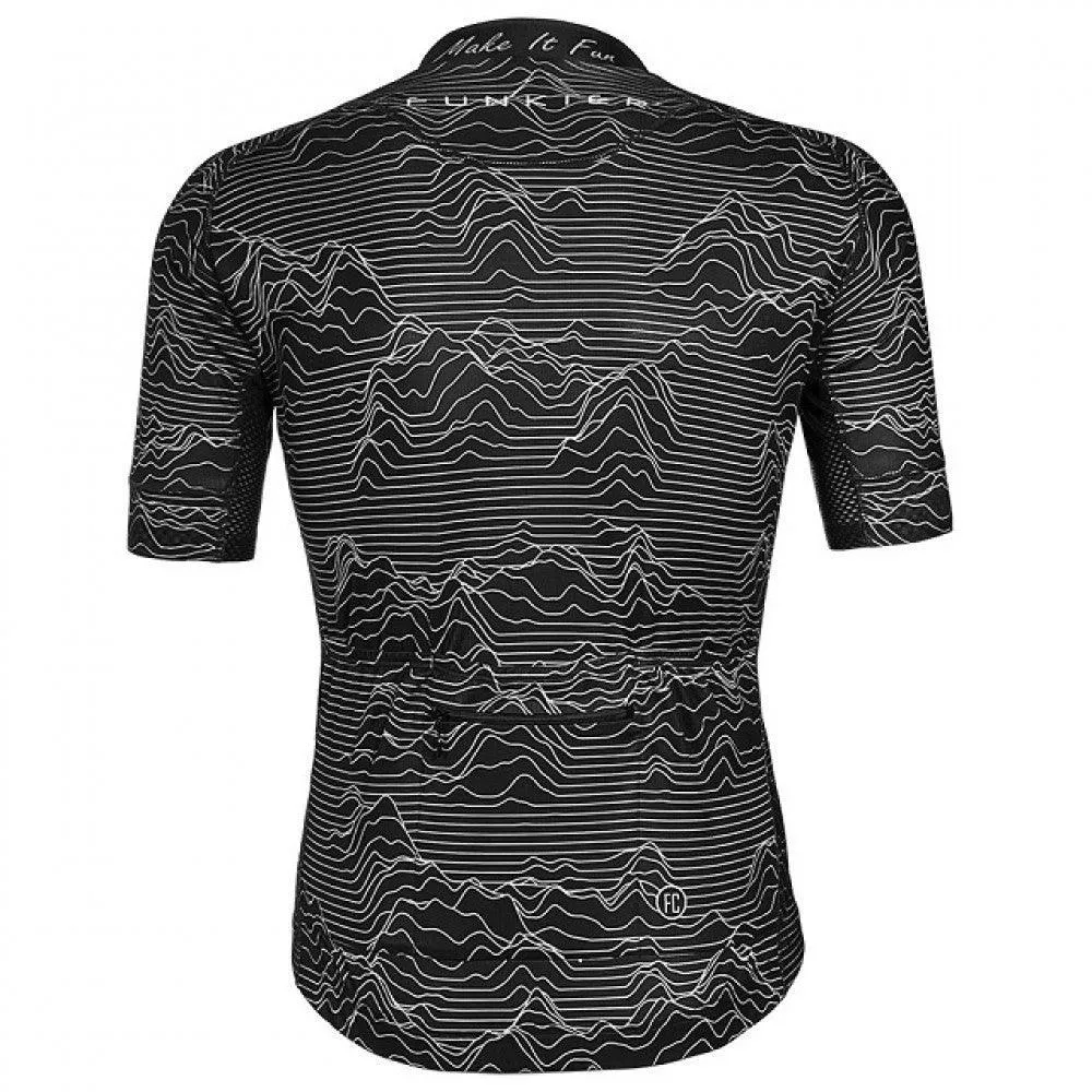 Funkier Rossini Pro Mens Cycling Jersey (Black)
