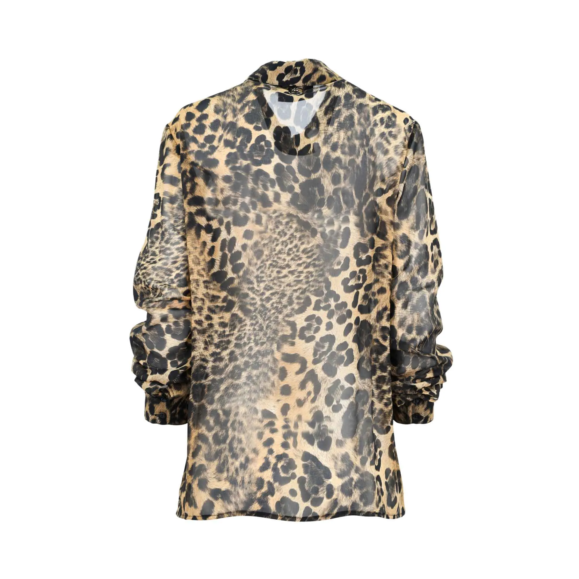 Gaelle Women's Spotted Beige Shirt